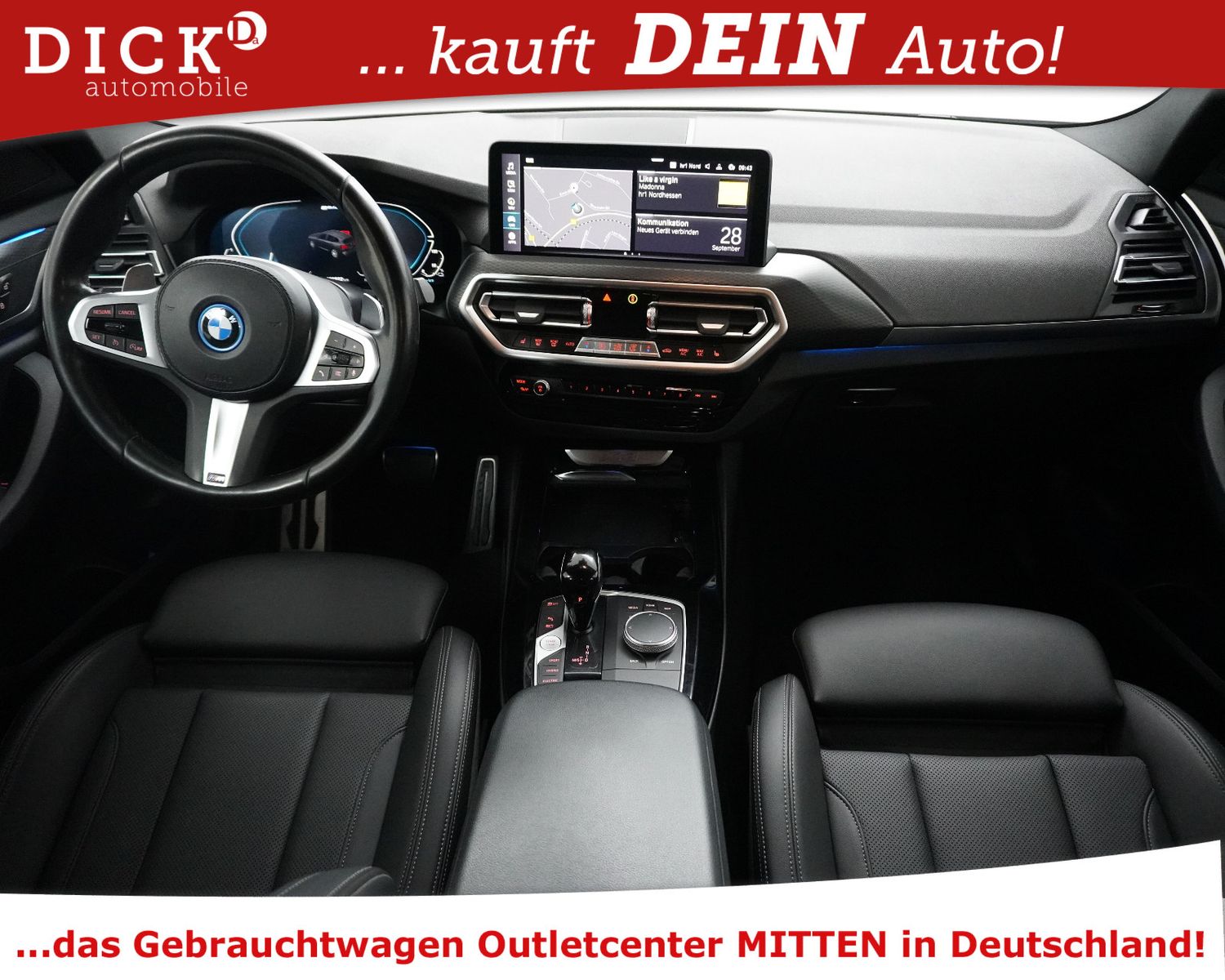 Fahrzeugabbildung BMW X3 xDr 30e M SPORT Aut. SHADO+PROF+VIRTU+KAM+19"