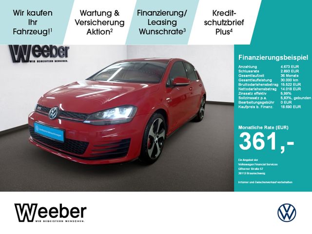 Volkswagen Golf VII GTI Performance Standheiz Navi XENON