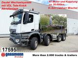 Mercedes-Benz Arocs 3240 8x4, VDL Tele-Knick Abrollanlage - Mercedes-Benz AROCS 3240