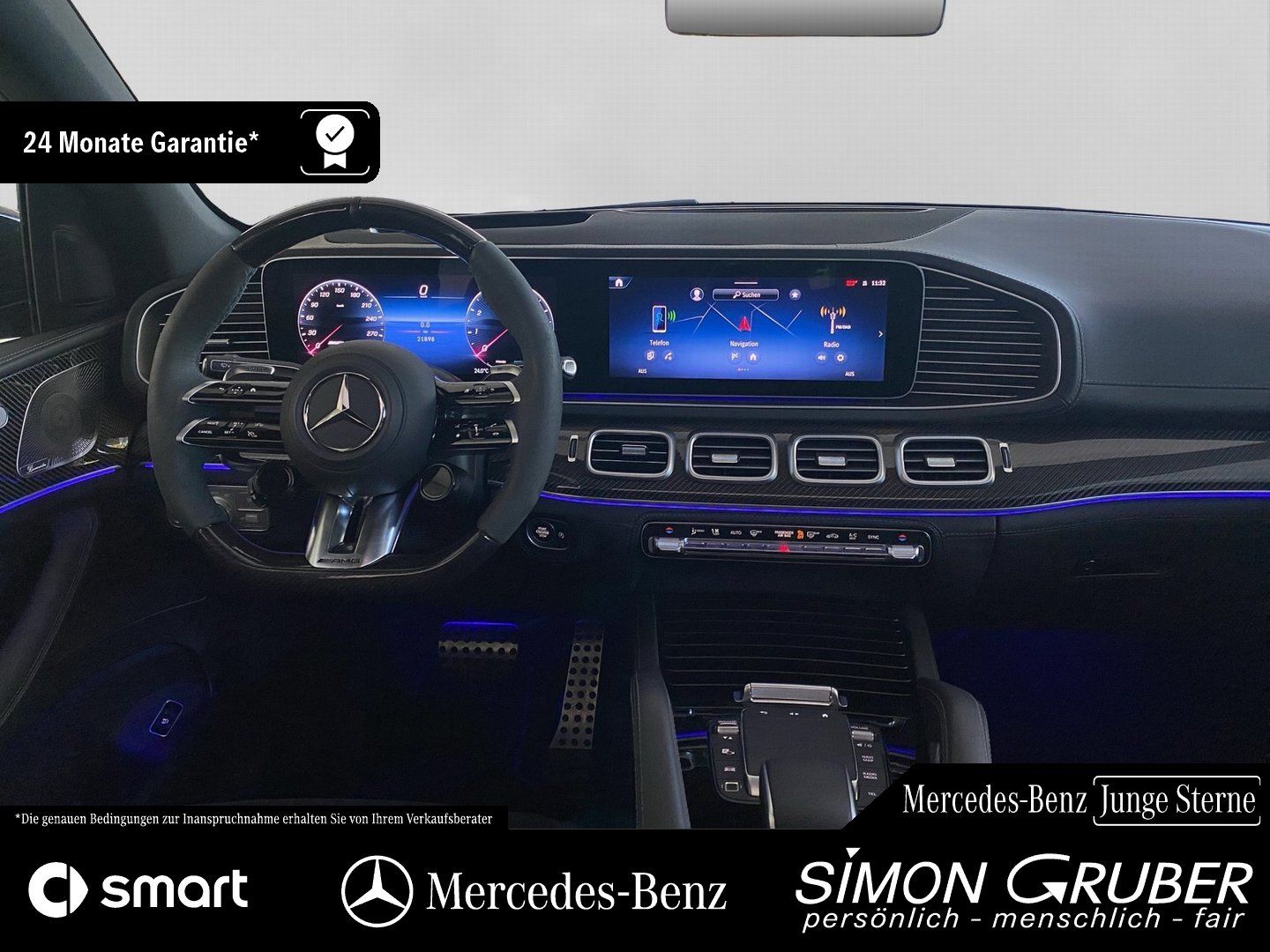 Fahrzeugabbildung Mercedes-Benz GLE 63 S 4M+ AMG Exklusiv ActivRide Perfo Burm