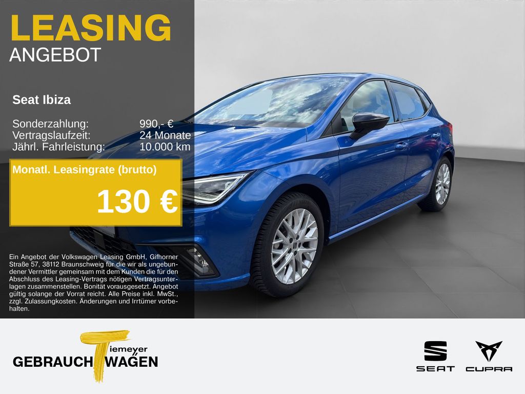 Ibiza 1.0 TSI DSG FR KAMERA NAVI LED ACC