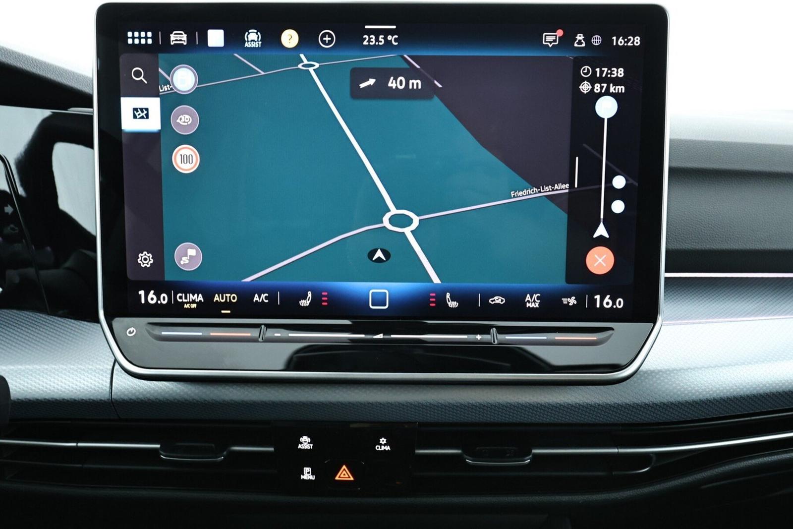 Volkswagen Golf VIII 2.0 TDI Goal LED ACC NAV SHZ LHZ AHK, миниатюра 13