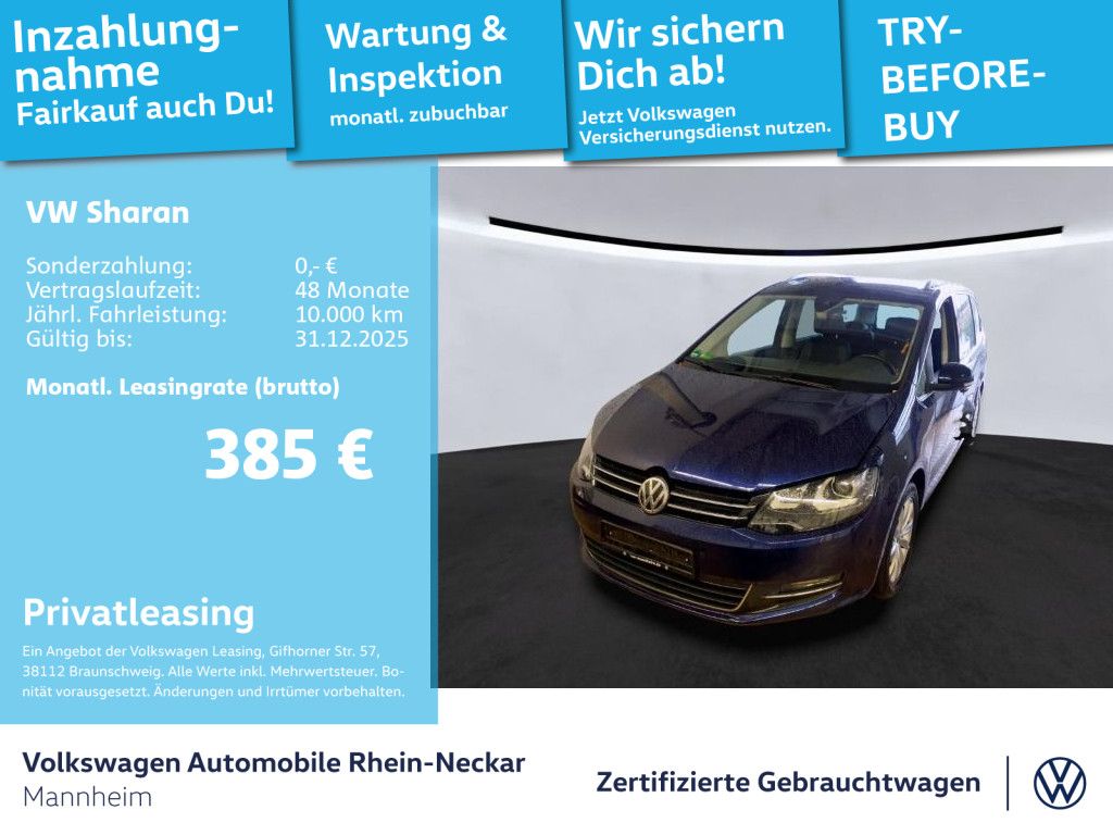 Volkswagen Sharan 1.4 TSI Highline DSG 7-Sitzer Navi AHK Ka