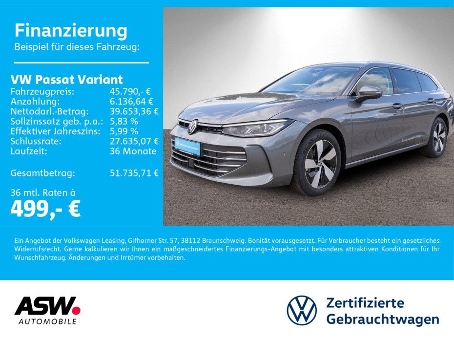 Volkswagen Passat Variant Business 2.0 TDI DSG 360° DCC HUD foto 1