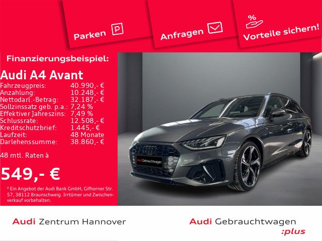 Audi A4 Avant S line 35 TFSI AHK LED Kamera virtual A