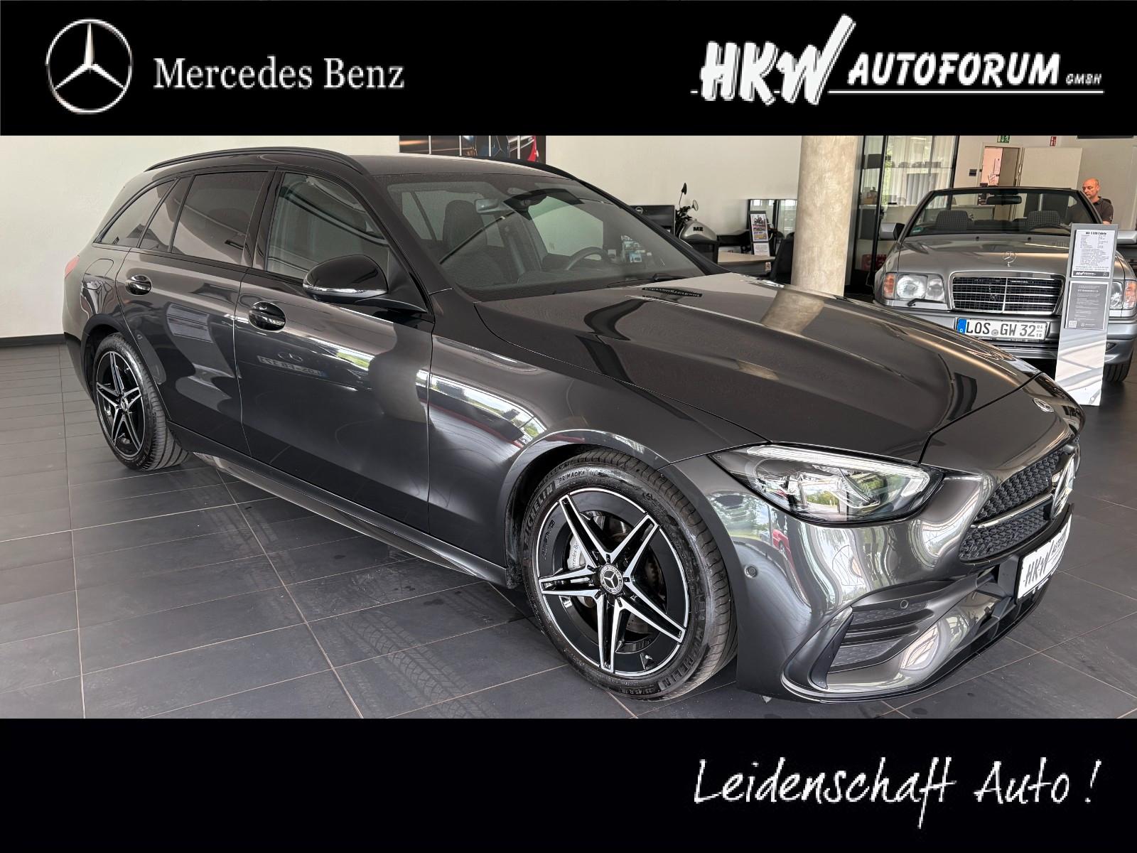 Mercedes-Benz C 180 T AMG-Line/Burmester/360°/Memory/Night-P.