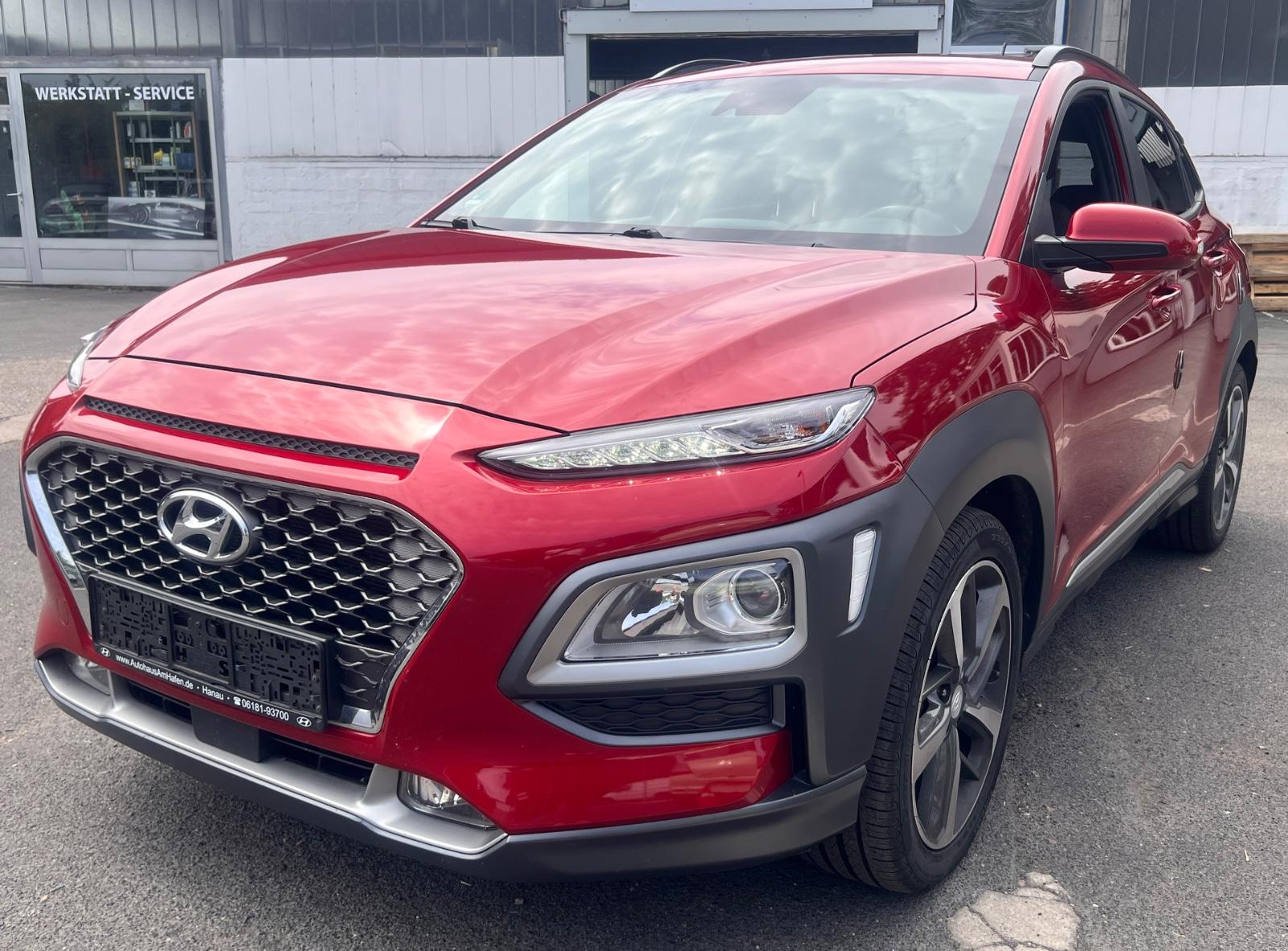 Hyundai KONA 1.6 T-GDI 2WD Automatik/Leder/PDC/1.Hand