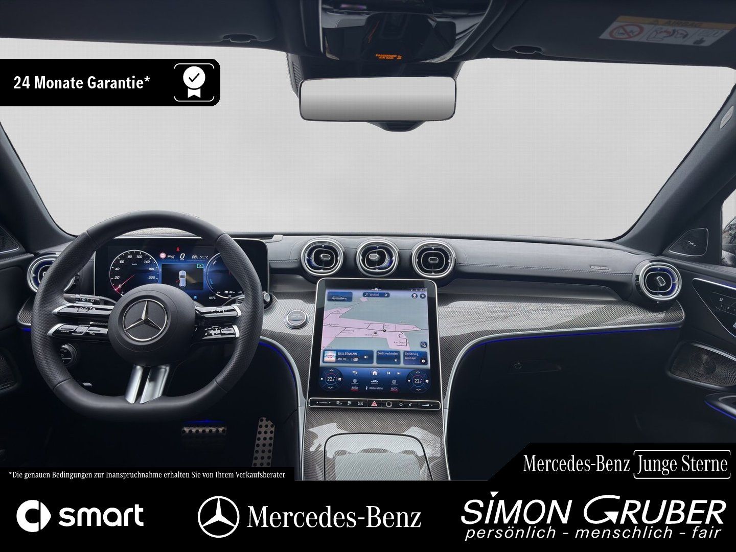 Fahrzeugabbildung Mercedes-Benz C 300 Te AMG Pano Burm HUD Sitzklima Massage AHK