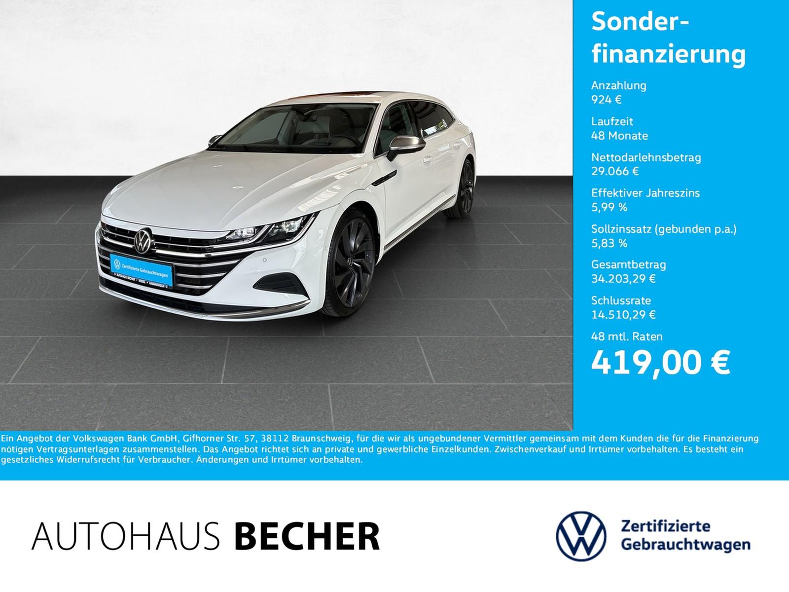 Volkswagen Arteon SB Elegance 2.0 TDI DSG /AHK/Navi/Pano