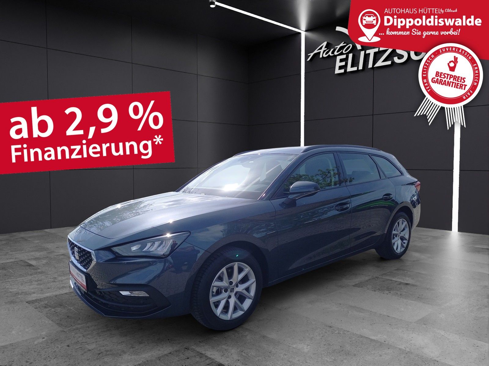 Fahrzeugabbildung SEAT Leon Sportstourer Style Edition 1.5 TSI AHZ Full