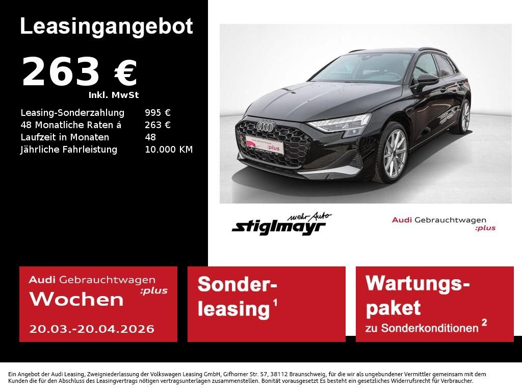 A3 Sportback Advanced 30TFSI S-tronic KAMERA+LED