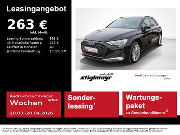 Audi Leasingangebot: Audi A3 Sportback Advanced 30TFSI S-tronic KAMERA+LED