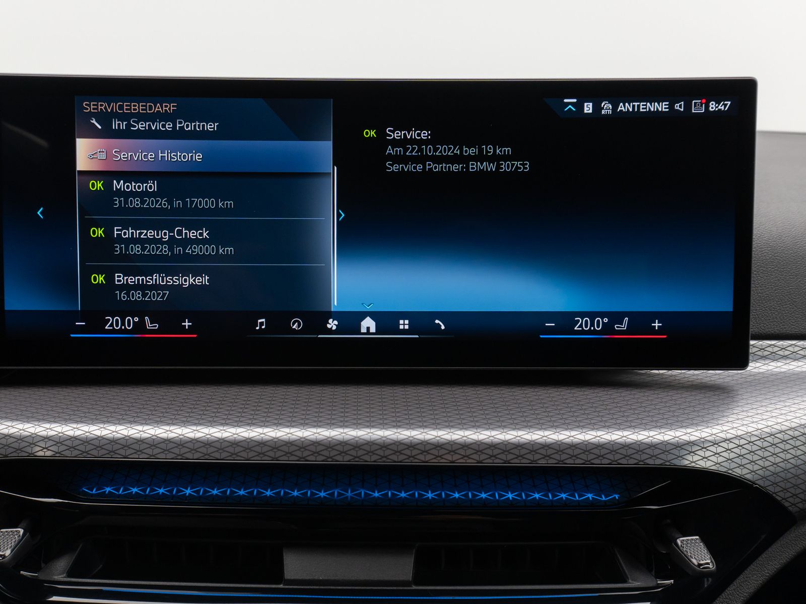 Fahrzeugabbildung BMW 320i xD M Sport 360°HUD DAB HiFi Stop&Go Komfort