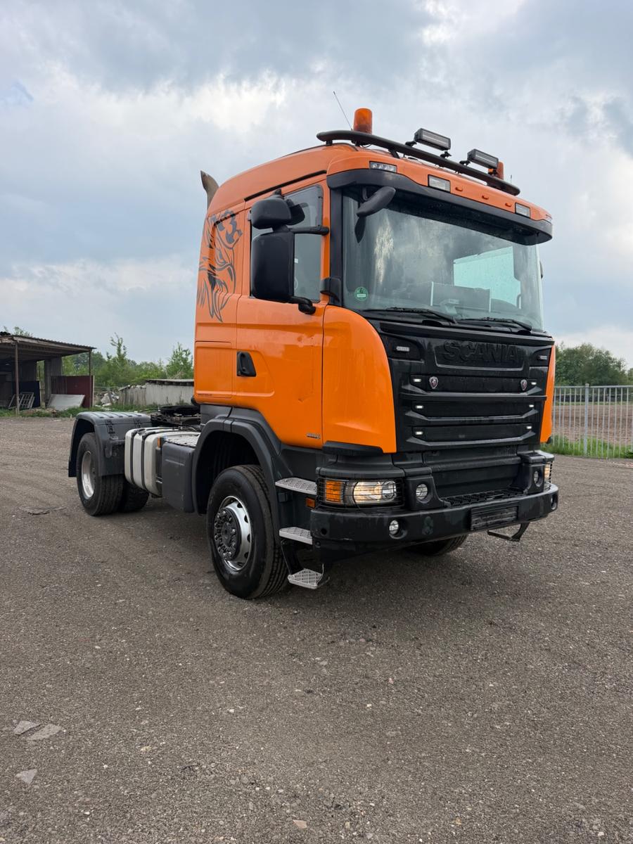 Scania G 450 4x4 Allrad Euro 6 Mit Kipphydraulik