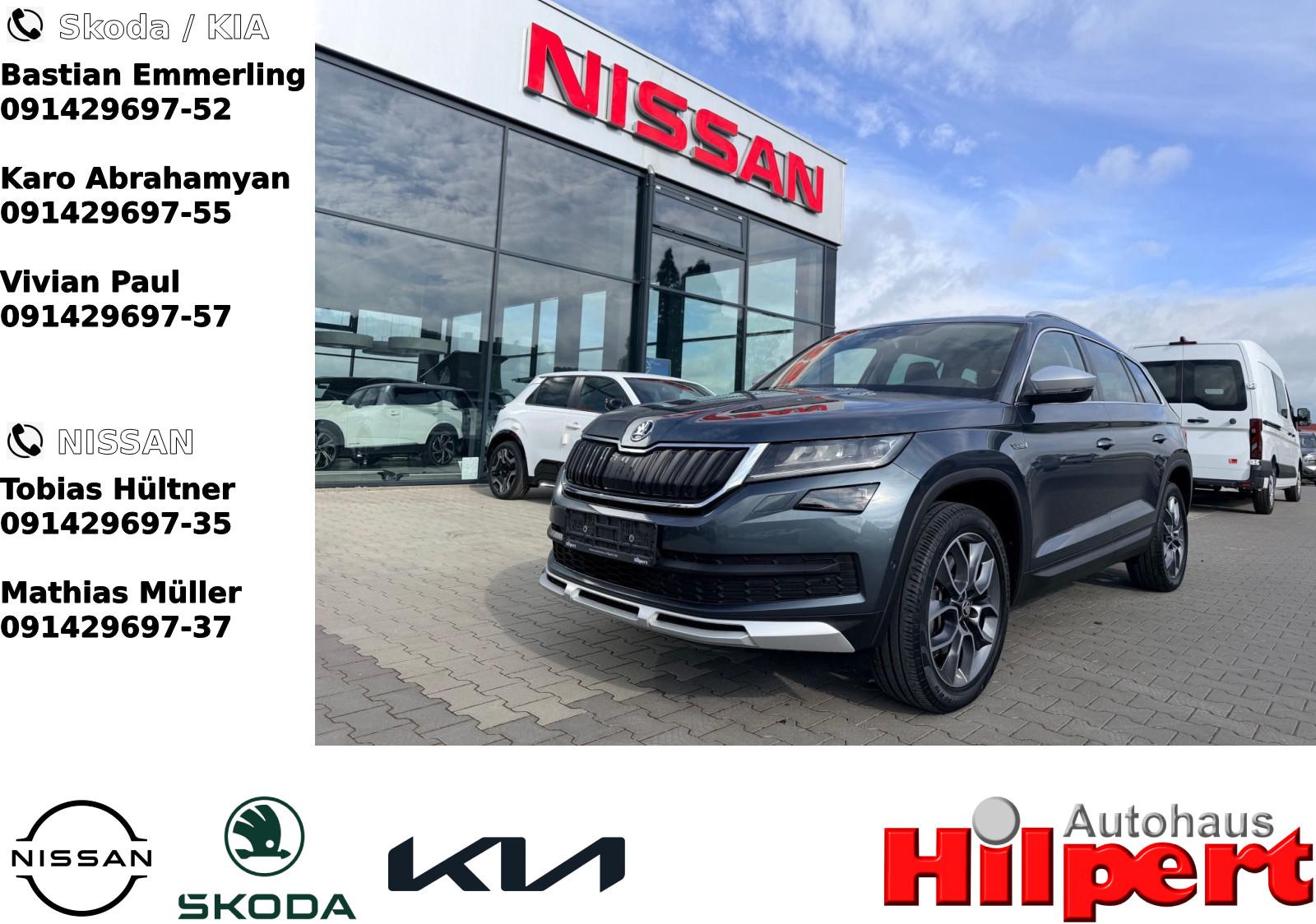 Skoda Kodiaq 2.0TSI Scout 4x4 AHK DCC 7SITZ CANTON