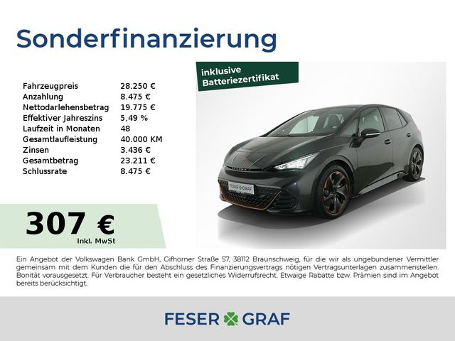 CUPRA Born 62kwh Sitzheizung Rückfahrkamera Navi 19"