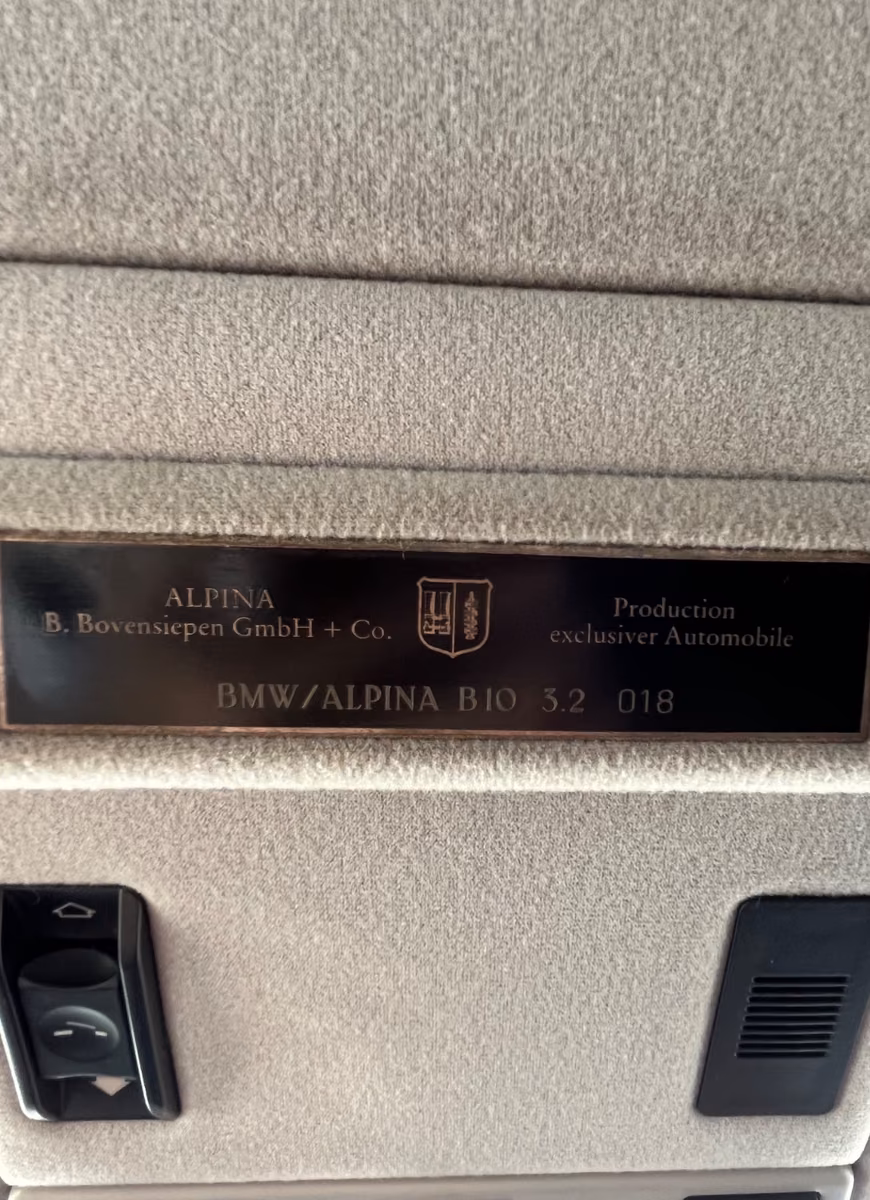 ALPINA B10 3,2 -
