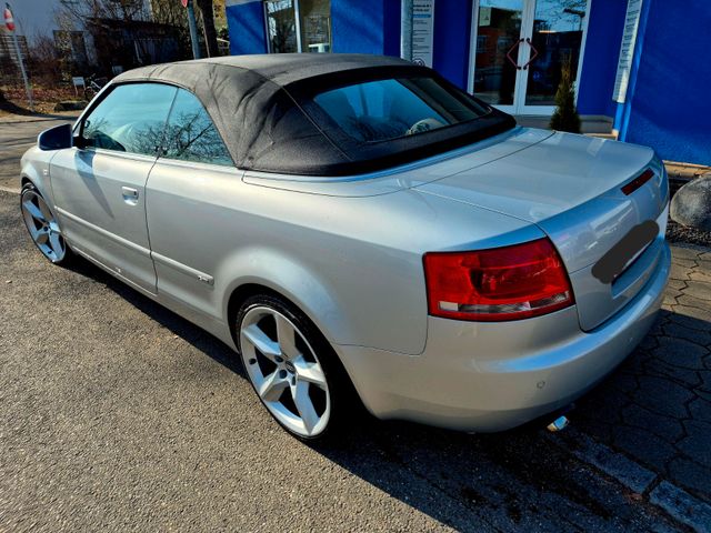 Audi A4 Cabriolet 2.5 TDI S LINE LEDER ALU 19ZOLL