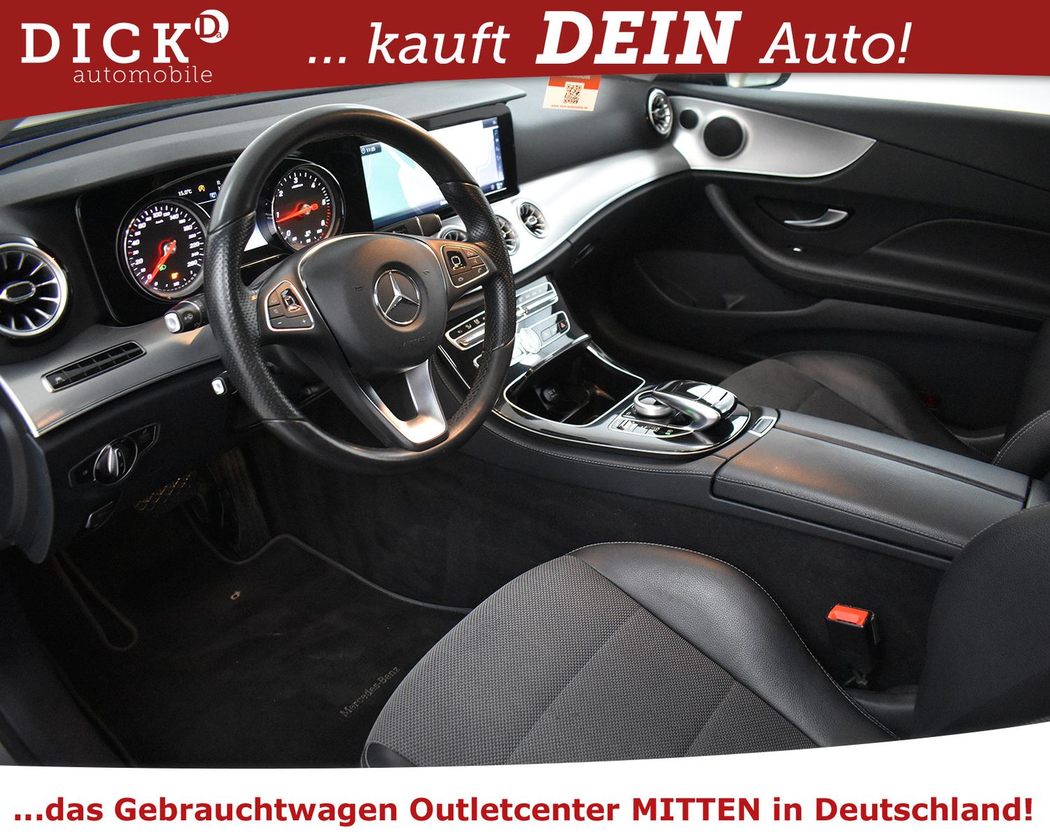 MERCEDES-BENZ E220d Coupe 2X Avantg NIGHT+PANO+KAM+COMAND+LED+ - Image 8