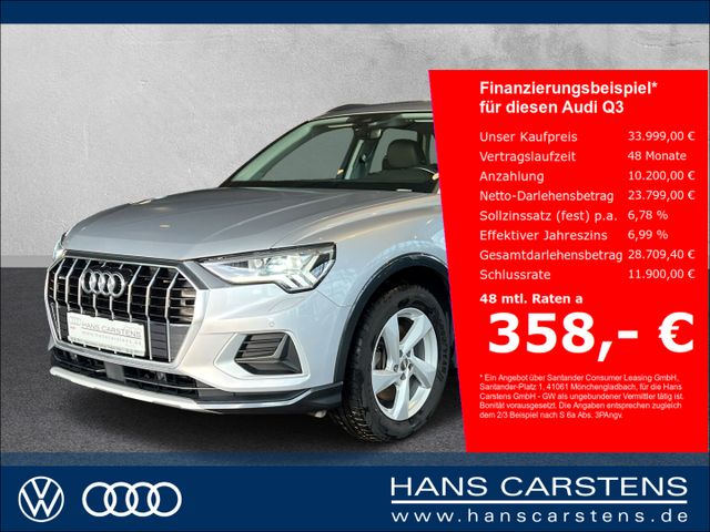 Audi Q3 40 TFSI quattro advanced S tronic AHK LED