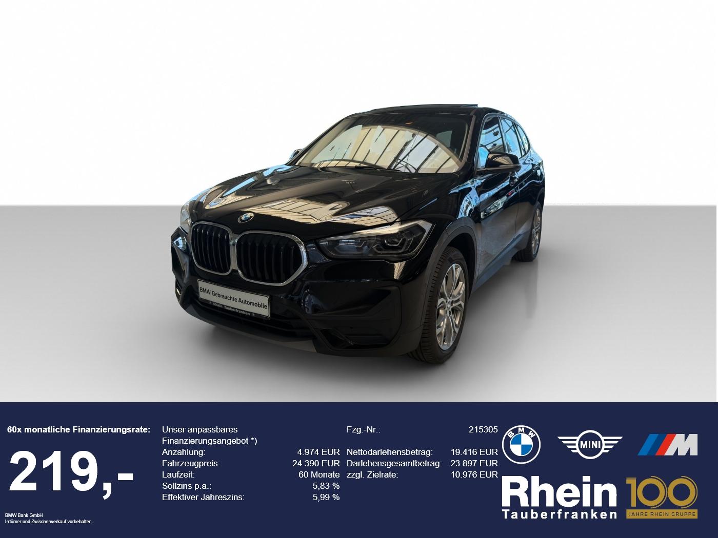 BMW X1 xDrive20d A AHK/ACC/LED/PANO/LHZ/SH/18/P-Ass