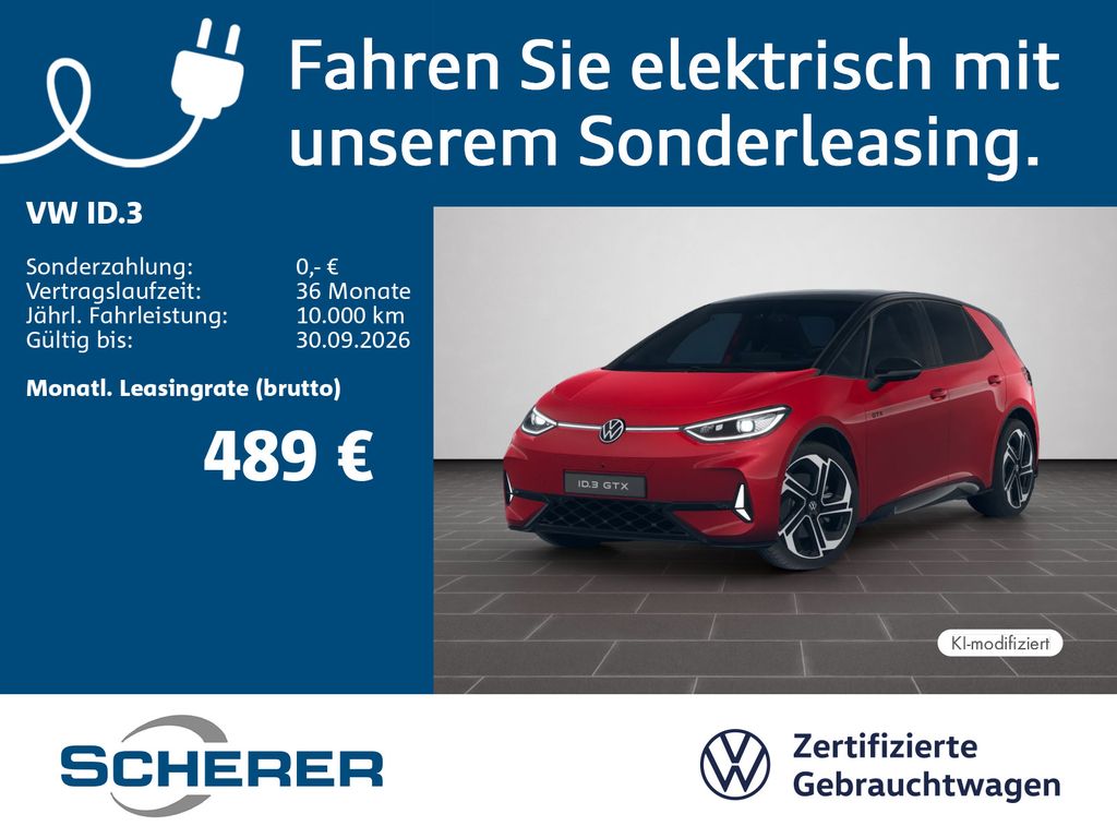 ID.3 GTX 79 kWh | 360° | ACC | Anschlussgarantie