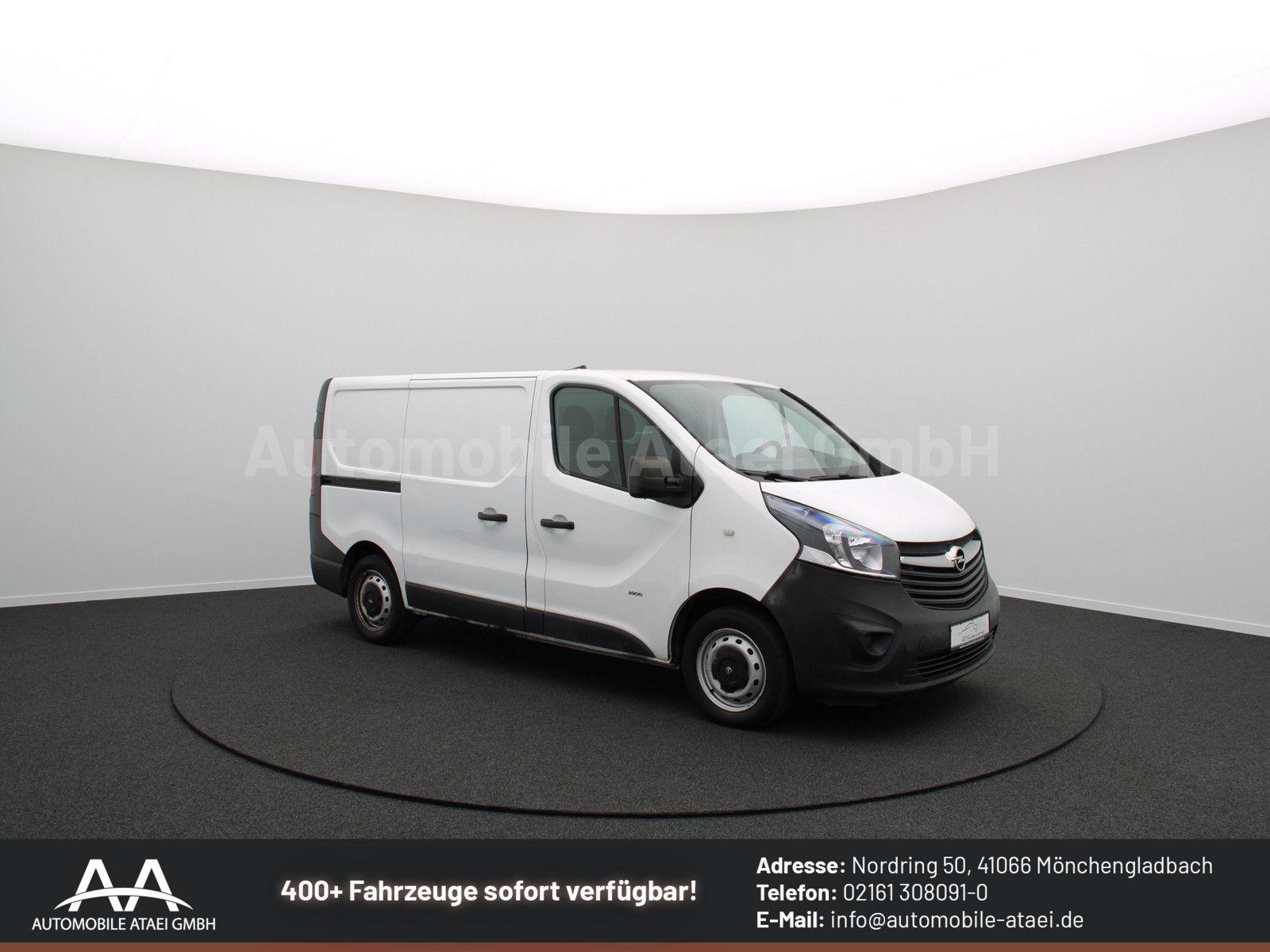 Fahrzeugabbildung Opel Vivaro Kasten L1H1 2,9t 8075