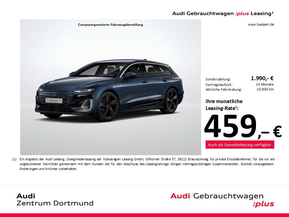 Audi A6 e-tron Avant S LINE B&O AHK 360°CAM ACC LM21 imagem 2