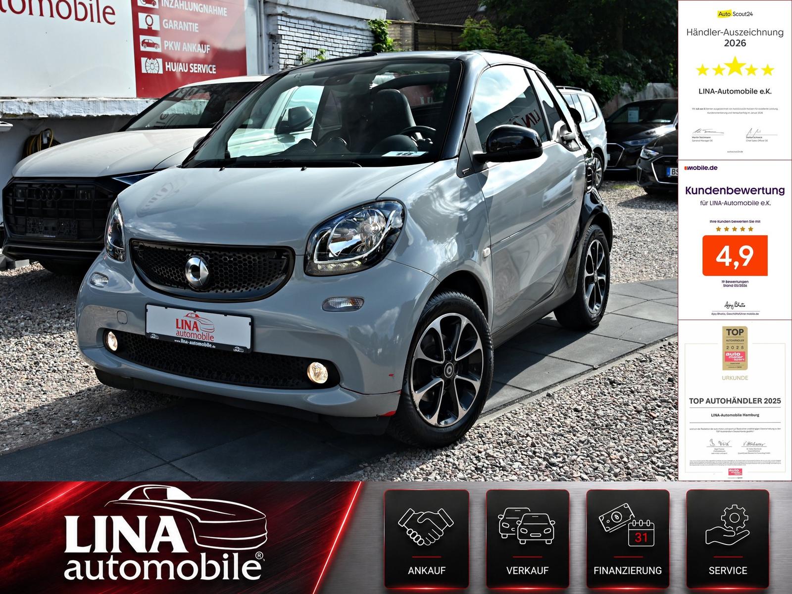 Smart Fortwo Cabrio NaviDVD*EQ-LED*LederRaute*NARDO*