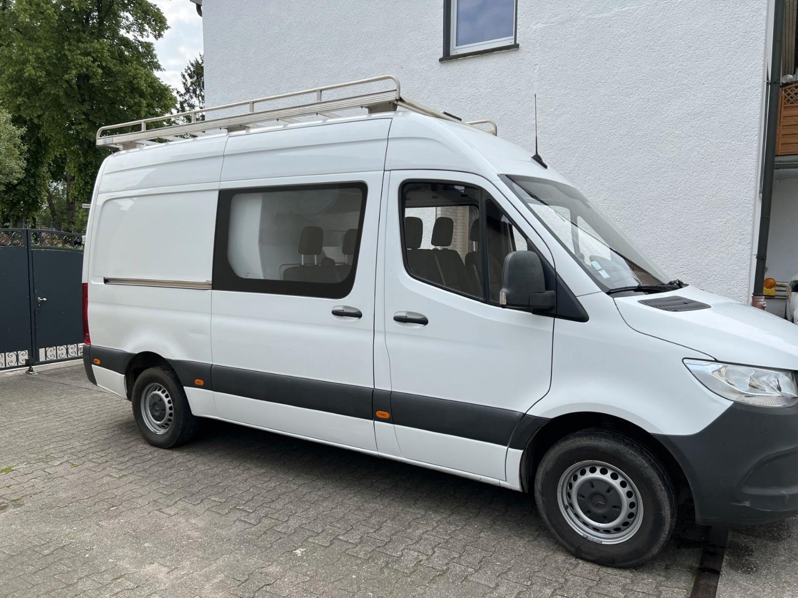 Mercedes-Benz Sprinter 314 Doka Tempo Navi AHK 6-Sitzer