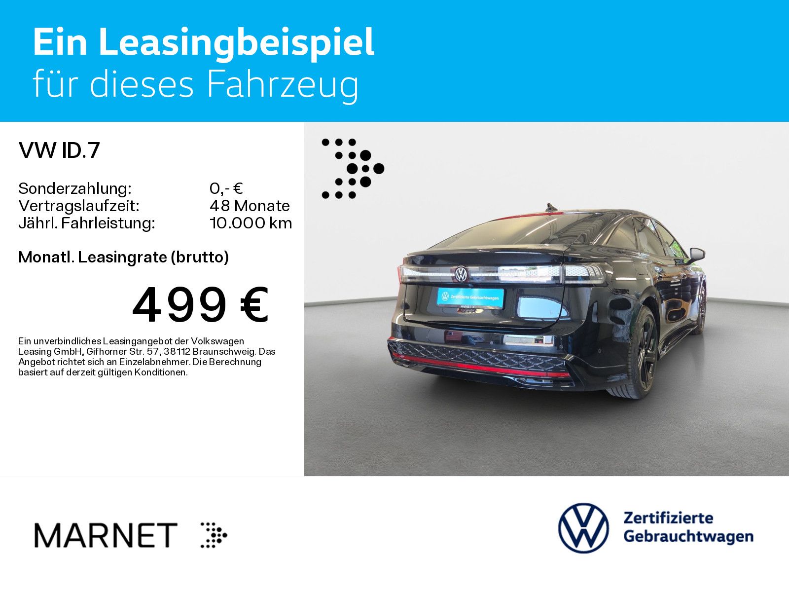 Volkswagen ID.7 GTX Navi*Wärmep.*IQ-Light*IQ-Drive*DCC*AHK* imagem 3