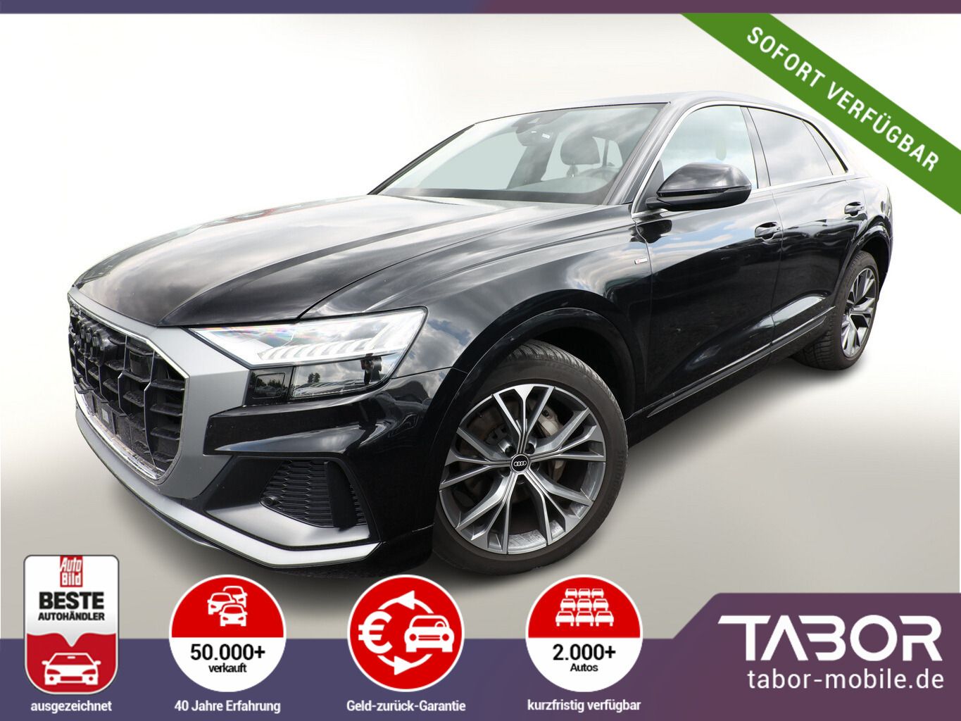 Audi Q8 50 TDI 286 quattro Matrix Leder 21Z Nav PanoD