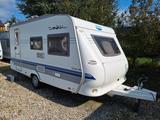 Hobby 420 ,Festbett quer,1 Hand, bj 05,  gepfl,tüv neu - Hobby 420