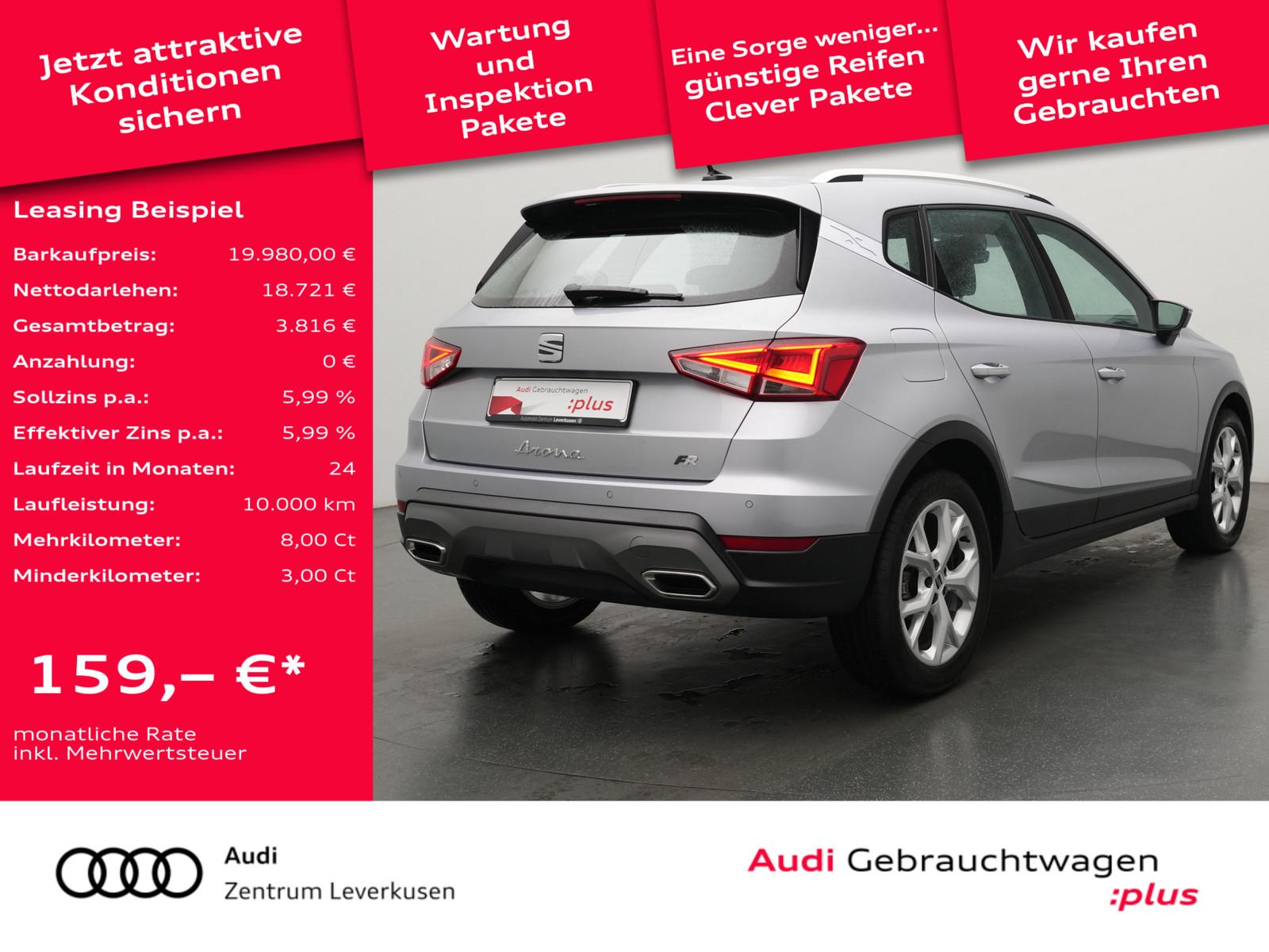 Seat Arona FR DSG NAVI VIRT CARPLAY LED PDC