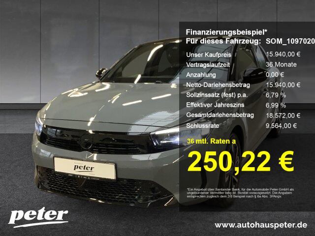 Opel Corsa F 1.2 Turbo GS Klimaautomatik Sitzheizung 
