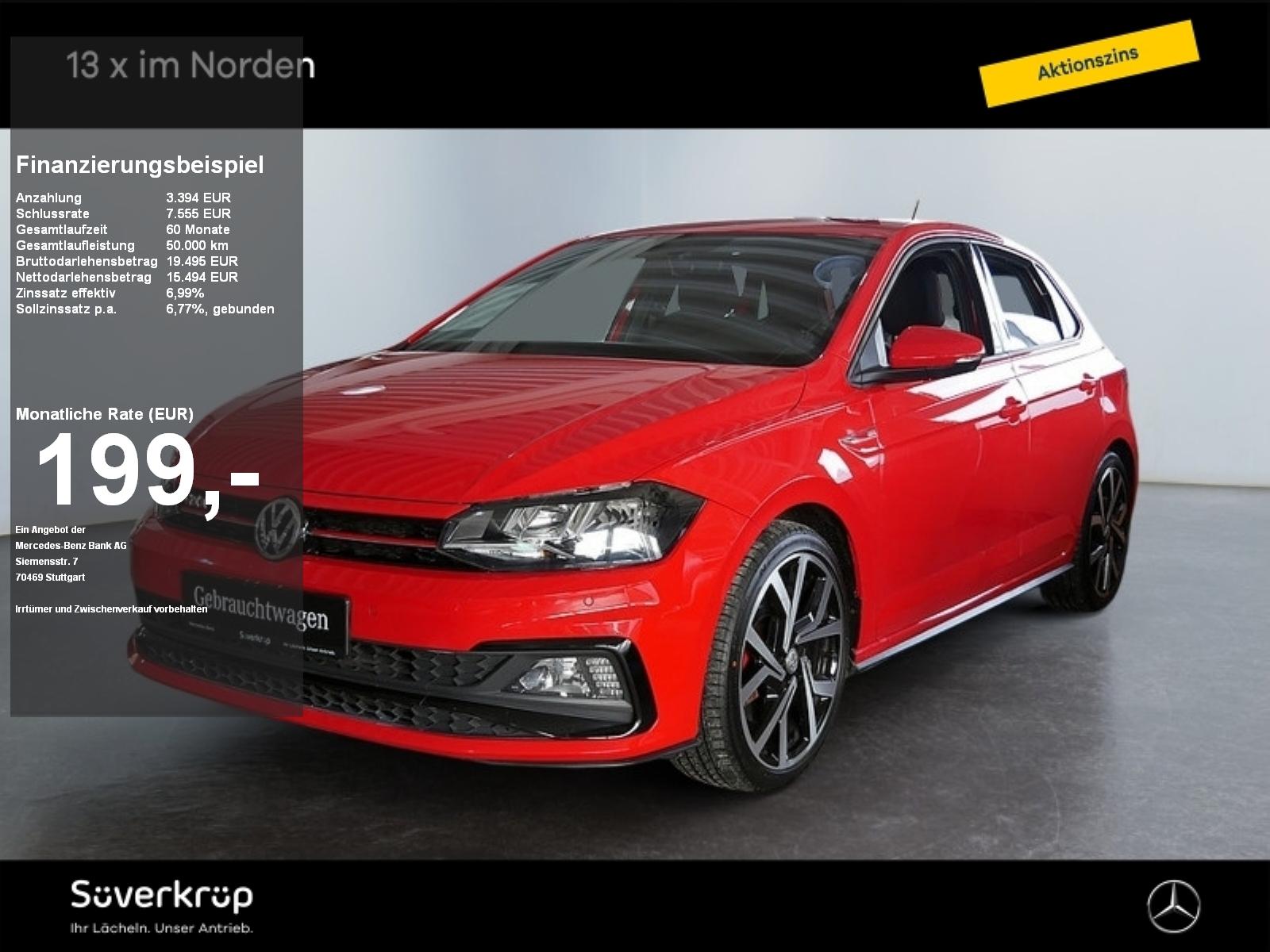 Volkswagen Polo VI GTI 2.0 TSI OPF KAMERA PDC SHZ