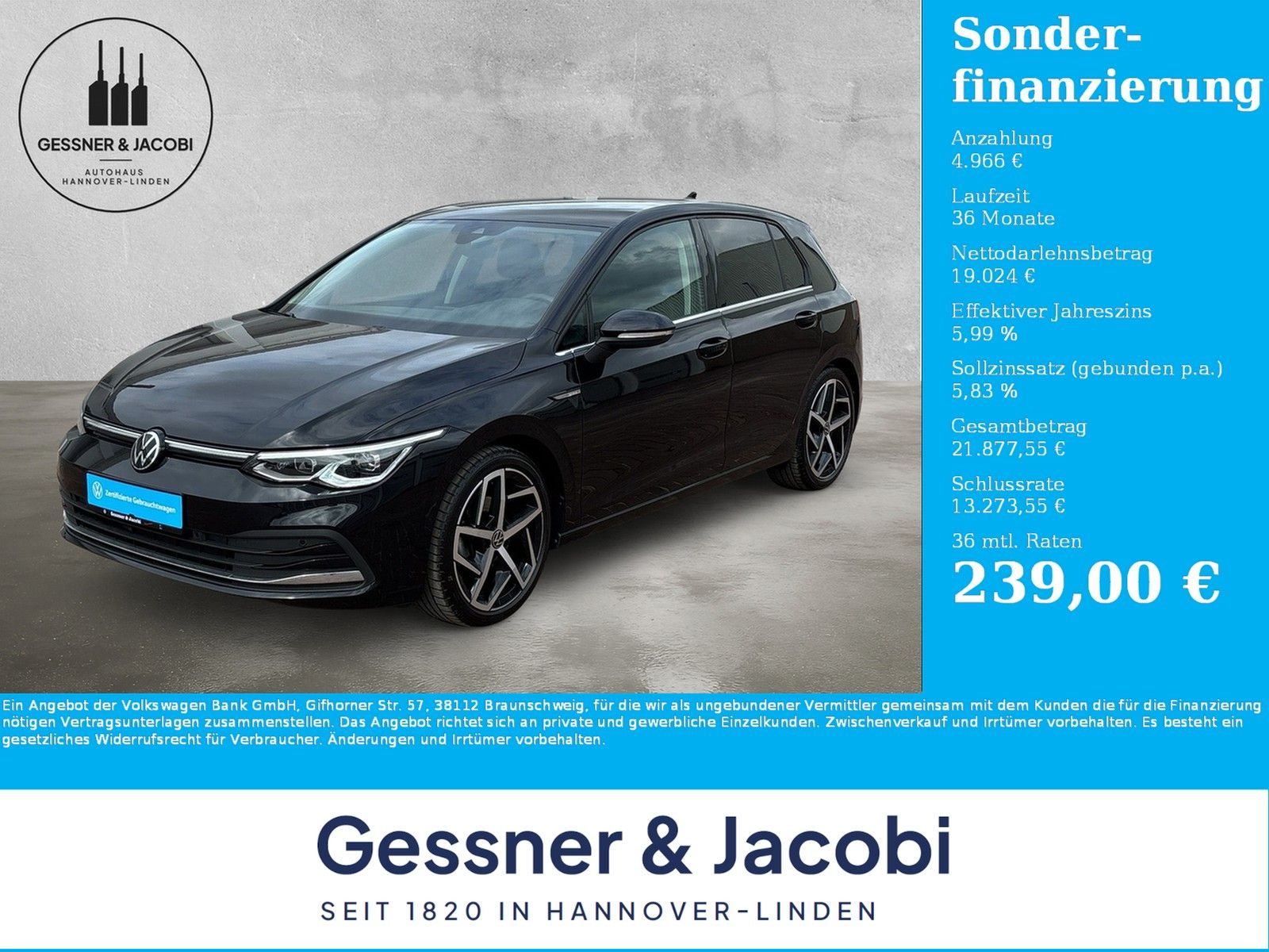 Volkswagen Golf Style 2.0 TDI Standhz. Kamera AppConnect foto 1