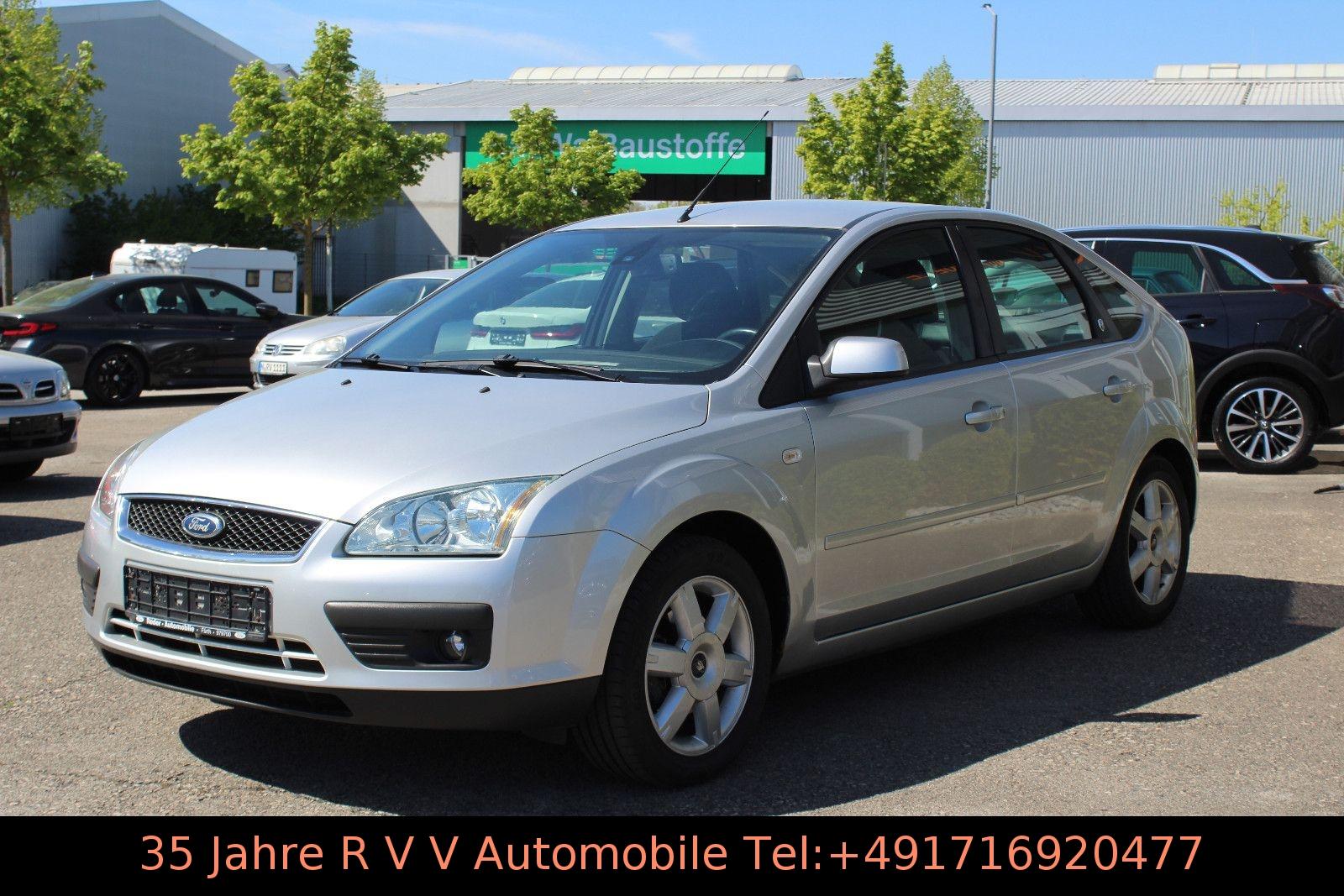 Ford Focus 1.6 Ghia, Alu, Klima, TÜV neu