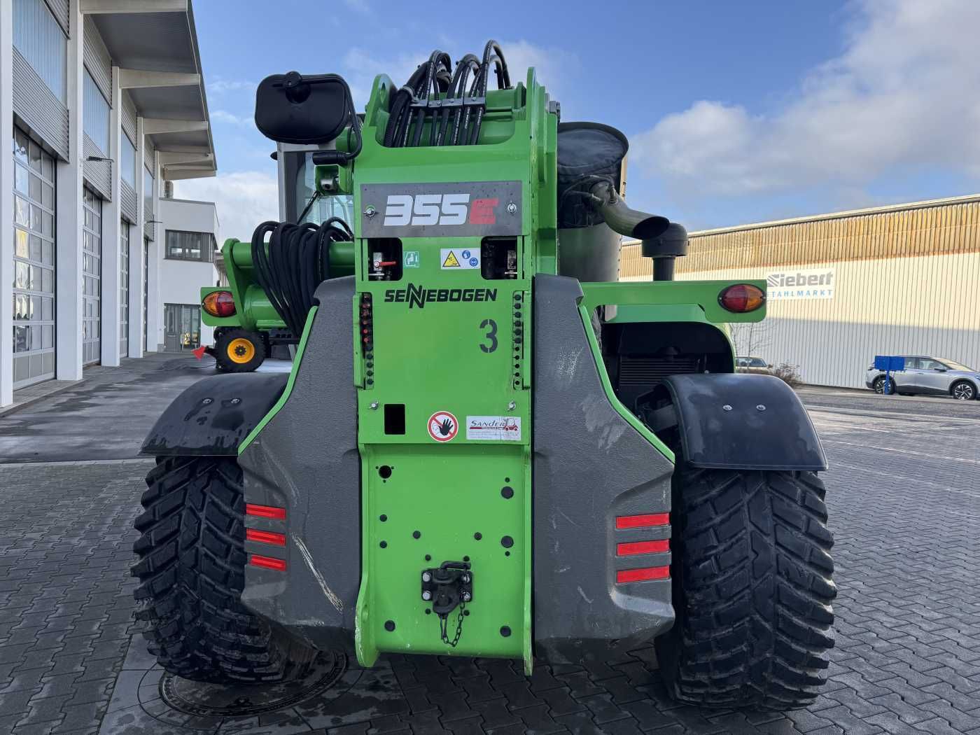 Fahrzeugabbildung Sennebogen 355 E / Greifschaufel / nur 998h!
