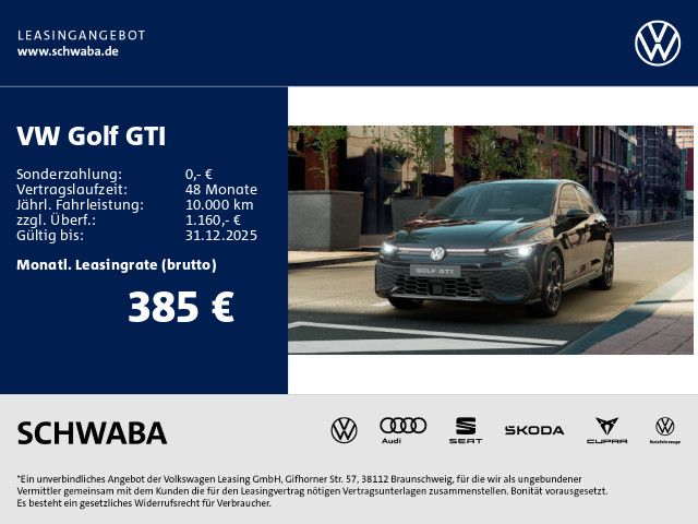 Golf GTI 2,0 TSI 195 kW DSG *AHK*SIDEASS.*RFK*