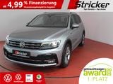 Volkswagen Tiguan Allspace R-Line 1.5TSI 320,-ohne Anzahlun - silberne Volkswagen Tiguan Allspace