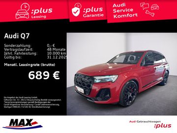 Audi Leasingangebot: Audi Q7 50 TDI QUATTRO S LINE 7 SITZE+HD MATRIX+LUFT+