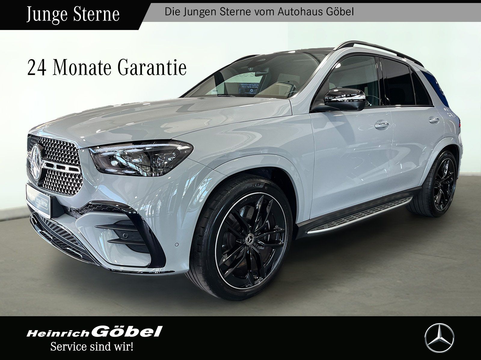 Fahrzeugabbildung Mercedes-Benz GLE 450 d AMG+PANO+NIGHT+AHK+AIRMATIC+360°+CARPL