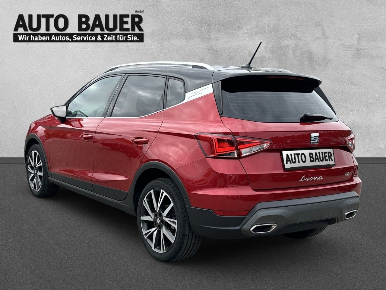 Fahrzeugabbildung SEAT Arona FR 1.5TSI 150PS DSG-AHK*Kessy*18Zoll - mit KI generiert/bearbeitet