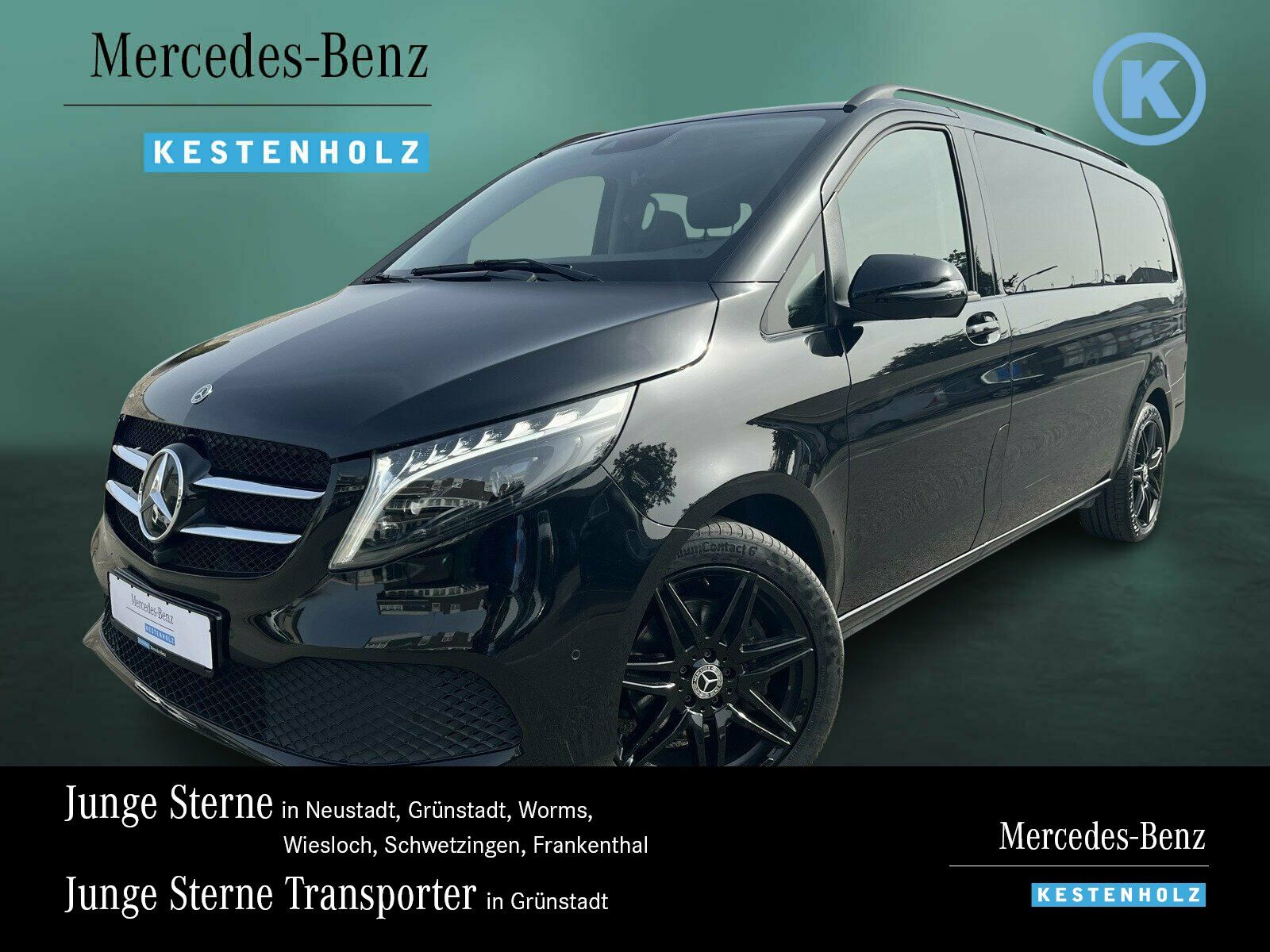 MERCEDES-BENZ V 300 d 4M XL SPORT+NIGHT+360°+AIRM+DISTR+LED+19