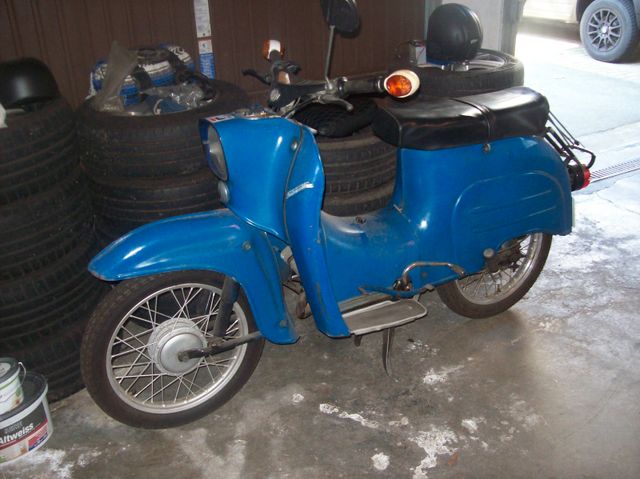 Simson SCHWALBE KR 51/2 N 3KW BLAU ORIGINAL 1979