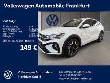 Volkswagen Leasingangebot: Volkswagen Taigo R-Line 1,0 l TSI OPF 85 kW (116 PS ) 6-Gan