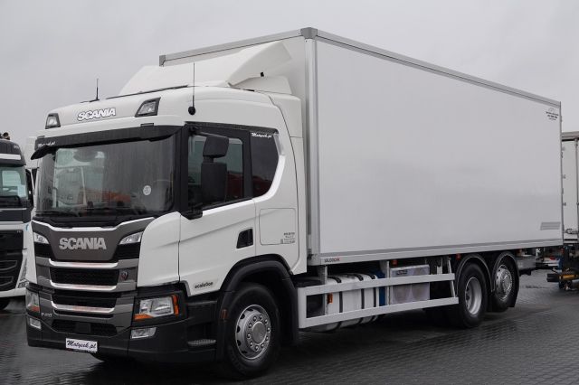 Scania P 410 / 6x2 / CHŁODNIA -8,2 M / AGREGAT FRIGO BL