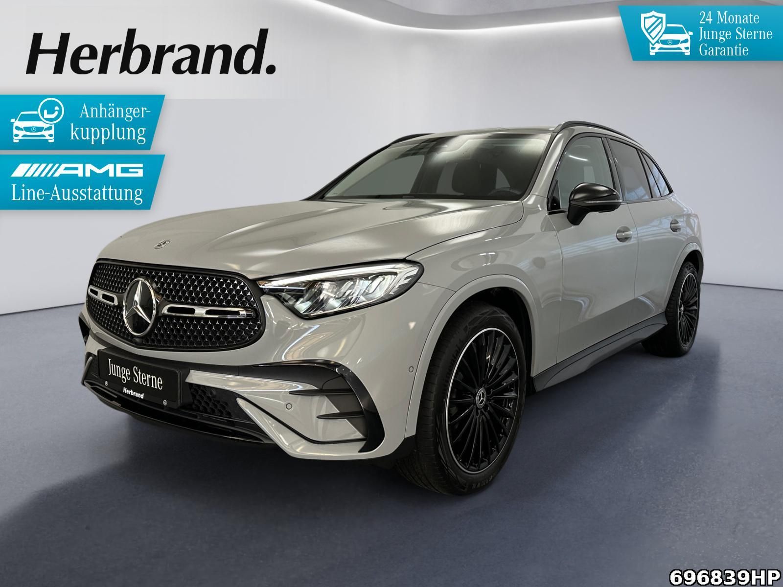MERCEDES-BENZ GLC 220 d 4M AMG  Alpingrau Night AHK 20" Memory