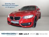 BMW 220d xDrive Steptronic Coupé Advantage AHK  uvm. - rote BMW 2er Reihe